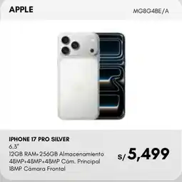 La Curacao Apple iphone 17 pro silver oferta