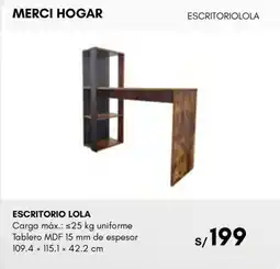 La Curacao Merci Hogar escritorio lola oferta