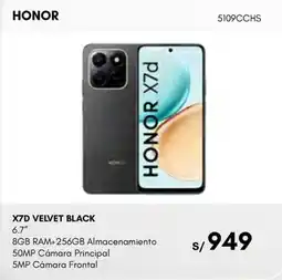 La Curacao Honor x7d velvet black oferta