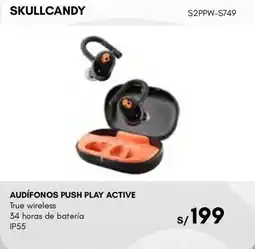 La Curacao Skullcandy audífonos push play active oferta