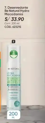 Azzorti Desenredante Be Natural Hydra Macadamia oferta