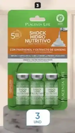 Azzorti Shock Hidro Nutritivo Placenta Life oferta