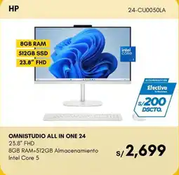 La Curacao Hp omnistudio all in one 24 oferta