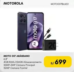La Curacao Motorola moto g17 arándano oferta