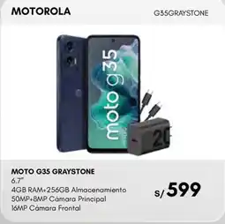 La Curacao Motorola moto g35 graystone oferta