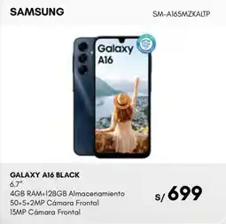 La Curacao Samsung galaxy a16 black oferta