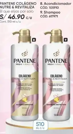 Azzorti Pantene colágeno nutre & revitaliza oferta