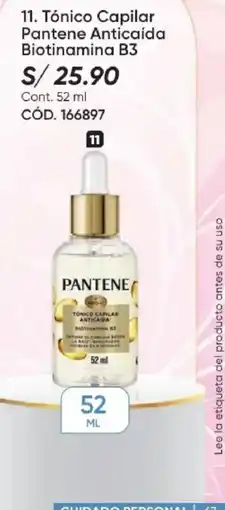 Azzorti Pantene tónico capilar anticaida biotinamina b3 oferta