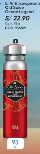 Azzorti Antitranspirante Old Spice Ocean Legend oferta