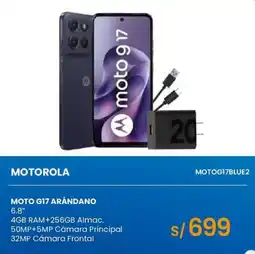 Tiendas EFE Motorola moto g17 arándano oferta