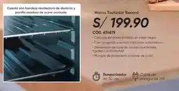 Azzorti Horno Tostador Record oferta