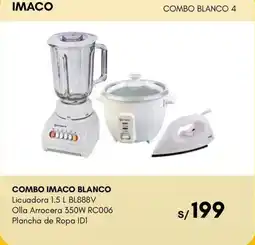 La Curacao Imaco combo blanco 4 oferta