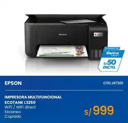 Tiendas EFE Epson impresora multifuncional ecotank l3250 oferta