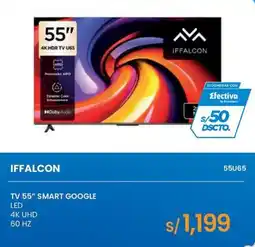 Tiendas EFE Iffalcon tv 55 smart google oferta