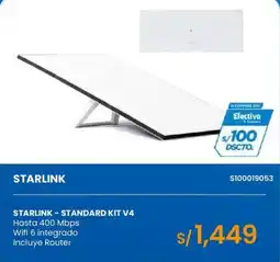Tiendas EFE Starlink standard kit v4 oferta