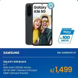 Tiendas EFE Samsung galaxy a36 5g oferta