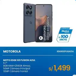 Tiendas EFE Motorola moto edge 60 fusion azul oferta