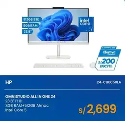Tiendas EFE Hp omnistudio all in one 24 oferta