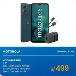 Tiendas EFE Motorola moto g06 blue oferta