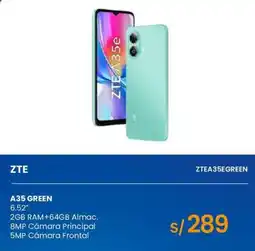 Tiendas EFE Zte a35 green oferta