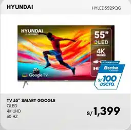 La Curacao Hyundai tv 55 smart google qled oferta