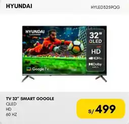 La Curacao Hyundai tv 32 smart google qled hd 60 hz oferta