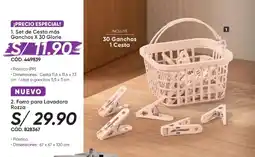 Azzorti Glorie set de cesta más ganchos oferta