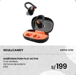 Tiendas EFE Skullcandy audífonos push play active oferta