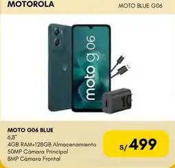 La Curacao Motorola moto g06 blue oferta