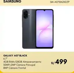 La Curacao Samsung galaxy a07 black oferta