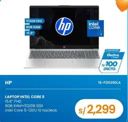 Tiendas EFE Hp laptop intel core 5 oferta