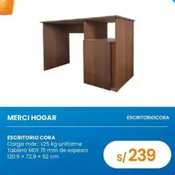 Tiendas EFE Merci Hogar escritorio cora oferta