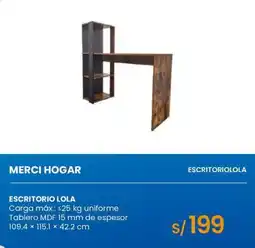 Tiendas EFE Merci Hogar escritorio lola oferta