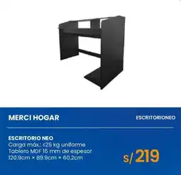 Tiendas EFE Merci Hogar escritorio neo oferta