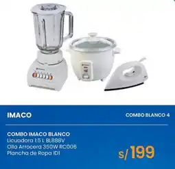 Tiendas EFE Imaco combo blanco 4 oferta