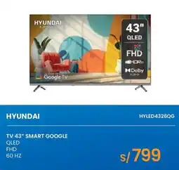 Tiendas EFE Hyundai tv 43 smart google oferta