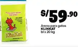 Plaza Vea Klinkat arena para gatos oferta