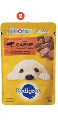 Plaza Vea Pedigree Pouch para perro sabores variados oferta