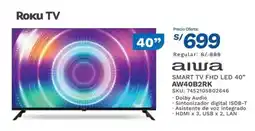 El Gallo Más Gallo aiwa smart tv fhd led 40" oferta