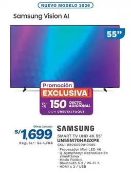 El Gallo Más Gallo Samsung Vision AI 55" oferta