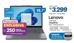 El Gallo Más Gallo Lenovo laptop 14arp10 oferta
