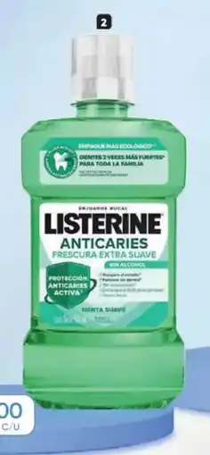 Azzorti Enjuague Bucal Listerine Anticaries oferta