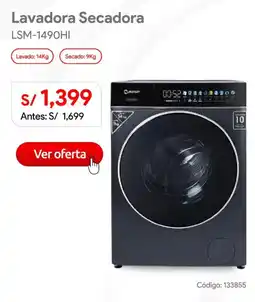 Hiraoka Amray lavadora secadora oferta