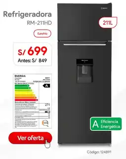 Hiraoka Miray refrigeradora rm-211hd oferta