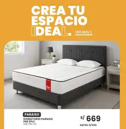 Tiendas EFE Paraiso dormitorio paraiso per 2plz oferta