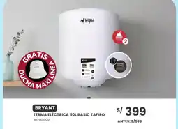 Tiendas EFE Bryant terma eléctrica 50l basic zafiro oferta