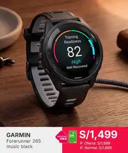 Falabella Garmin Forerunner 265 music black oferta