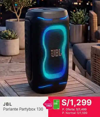Jbl parlante partybox 130