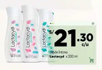 Tottus Jabón Íntimo Lactacyd 200ml oferta