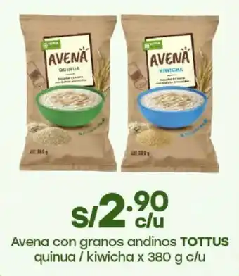 Tottus avena con granos andinos quinua / kiwicha